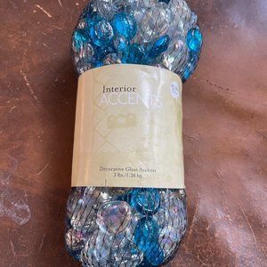 Glass Gems Dome Vase Filler Decorative Beads Marble Pebbles Stones Craft Decor